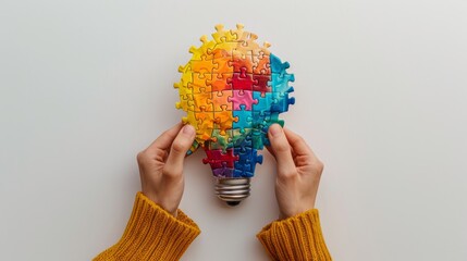 Colorful Lightbulb Puzzle - A Creative Solution