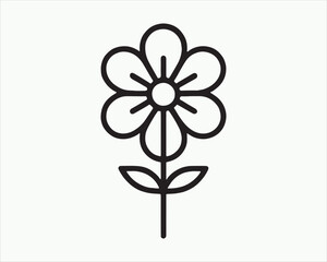 abstract flower vector