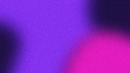 Grainy gradient vibrant poster background. Pink and purple noisy texture banner. 4K Cover header backdrop design