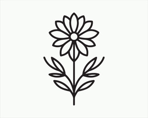 illustration of a flower