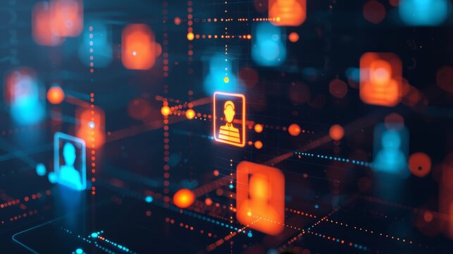 Futuristic AI-Driven Personalized Event Badges Enhancing Attendee Experience