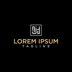 jh square logo design