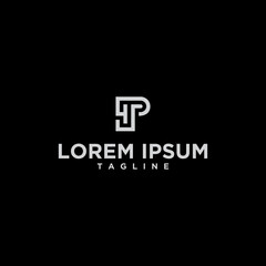 pj monogram logo design inspiration