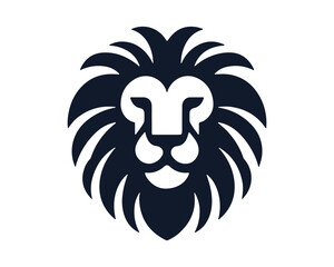 Lion logo design vector template. lion head logo design icon vector illustration