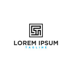 st monogram logo design inspiration