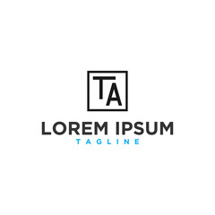 ta monogram logo design inspiration