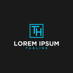 th monogram logo design inspiration