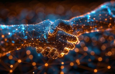 Digital Handshake: Connection and Collaboration in the Digital Age