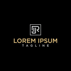 jr square logo design