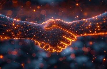 Digital Handshake: A Symbolic Representation of Connection