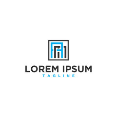 am square logo design