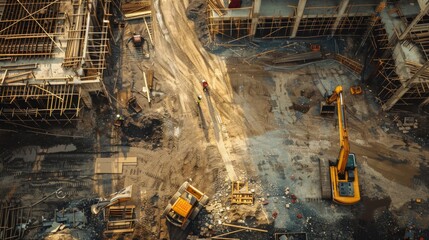 New housing development building houses for increased demand in rural areas