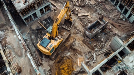 New housing development building houses for increased demand in rural areas