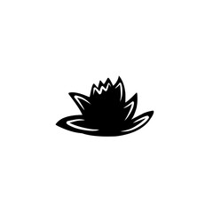 lotus silhouette icon