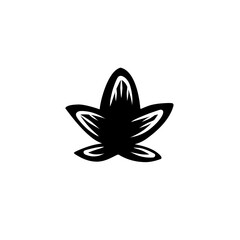 lotus silhouette icon
