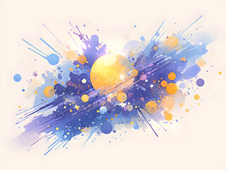 Naklejka premium abstract colorful background with circles