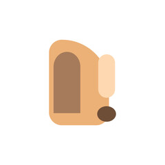Brown Bohemian Geometric Shape