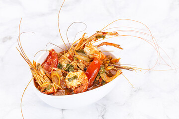 Thai traditional Tom Yum soup