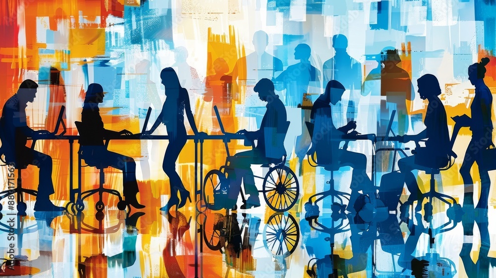 Wall mural accessibility compliance strategies, accessibility compliance strategies in web governance with an i