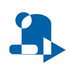 Modern Abstract Geometric Shape