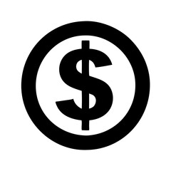 dollar sign icon	