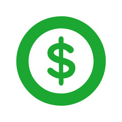 dollar sign icon	