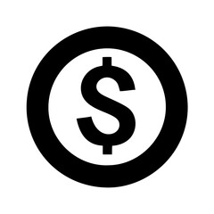 dollar sign icon	