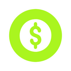 dollar sign icon	