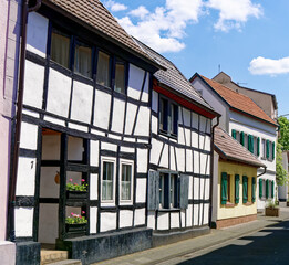 Listed half-timbered house in Bad Honnef, Germany
