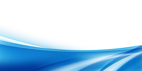 Abstract Waving Background blue furistic wave modern design concept