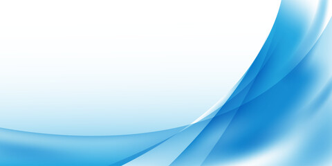 Abstract Waving Background blue wave lines futuristic modern design concept