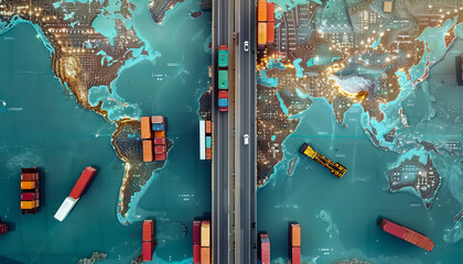 International Supply Chain Logistics: Explore the logistics component of global supply chain management, emphasizing distribution and planning for efficient operations. 