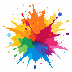 Splash Watercolor Splash for a Burst of Color