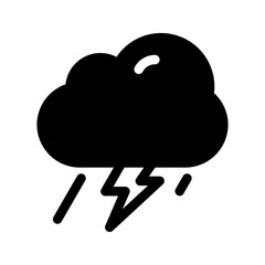 Storm Icon Vector Symbol Design Illustration