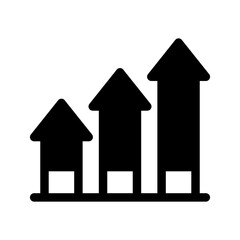 Growth Icon Vector Symbol Design Illustration