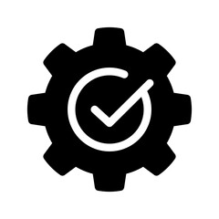 Settings Icon Vector Symbol Design Illustration