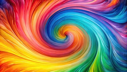 Vibrant watercolor background with wavy spiral design in bright colors, watercolor, background, wavy, spiral, vibrant, bright