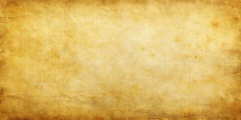 Obraz premium Stark yellowed old page of paper with a textured background, vintage, aged, antique, retro, worn, weathered, distressed