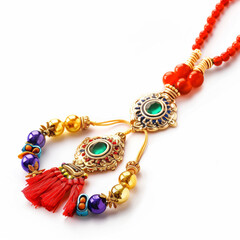 Elegant Rakhi with beads