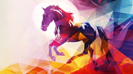 Obraz premium horse, animal, vector, illustration, farm, silhouette, running, stallion, nature, isolated, black, mammal, white, cartoon, horses, run, equestrian, mane, wild, equine, gallop, brown, beautiful, animal