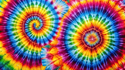 Vibrant tie dye patterns with psychedelic upscaled design, hippie, colorful, groovy, art, artistic, vibrant, swirl, retro