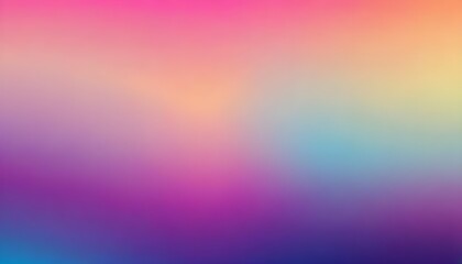 A blurred background with a gradient of pink, yellow, blue, and purple