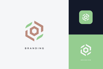 Hexagon Digital Multimedia Brand Logo