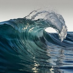 water wave splash in water