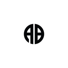 AB Letter Mark Logo Design, Vector Design