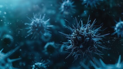 The microscopic view of virus
