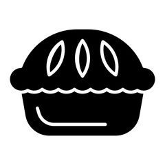 Pie, desert, cake, breakfast, food Icon