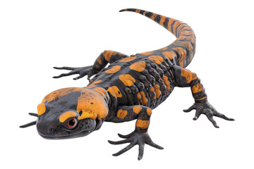 Obraz premium Salamander isolated on transparent background