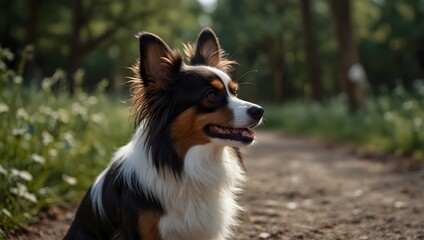  A dialogue between a papillon dog and its owner about their adventurous day  ai_generated