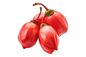 Ackee fruit isolated on transparent background